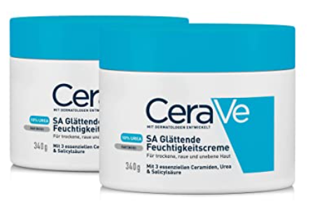 CeraVe SA Crème Lissante Anti-Rugosités Lot de 2x340g