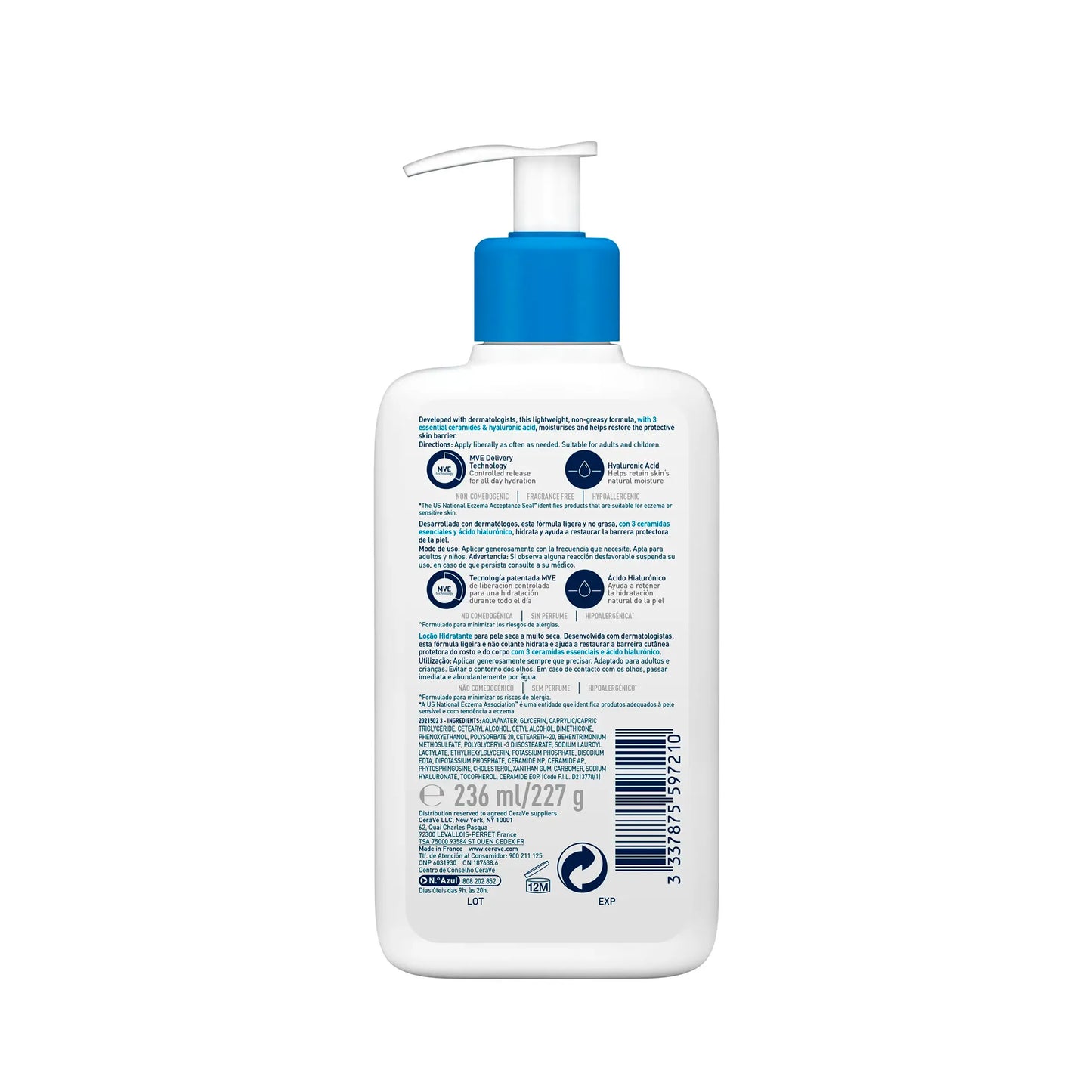 CeraVe Lait Hydratant 236ml