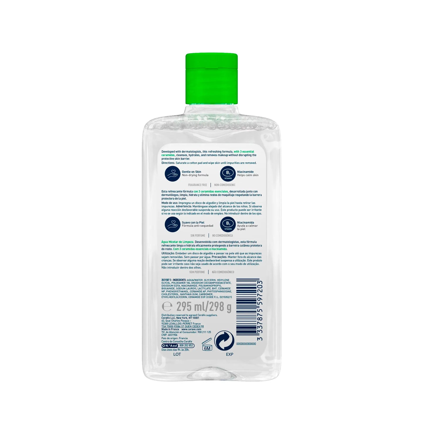 CeraVe Eau Micellaire 295ml