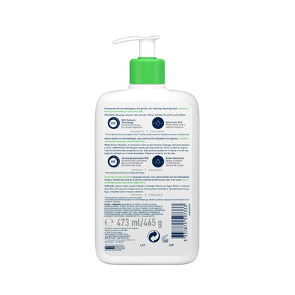 CeraVe Crème Lavante Hydratante 473ml
