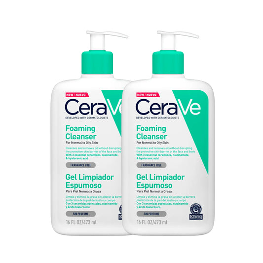 CeraVe Gel Moussant Lot de 2x473ml