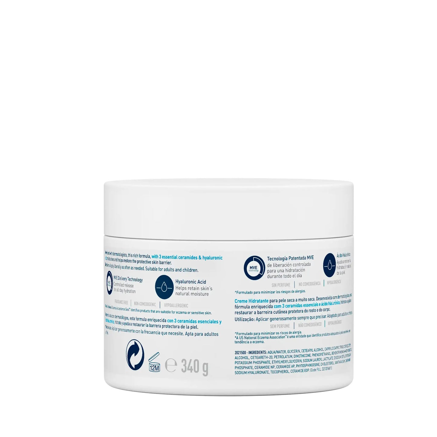CeraVe Baume Hydratant Intensif 340g
