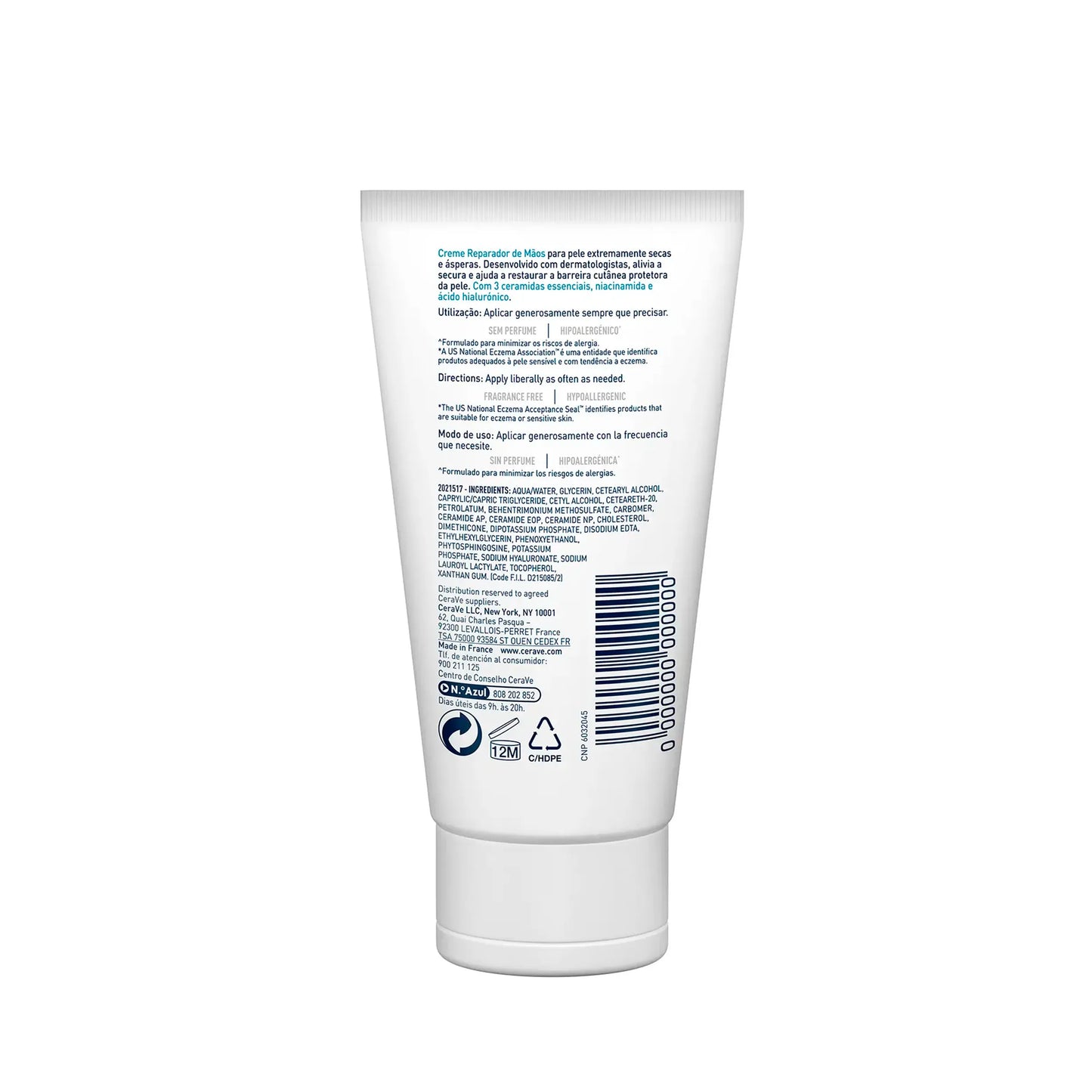 CeraVe Crème Mains Réparatrice 50ml