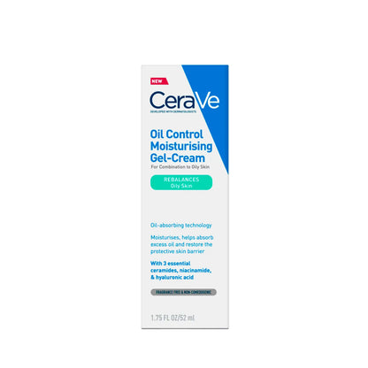 CeraVe Gel-Crème Hydratant Matifiant Oil Control 52ml