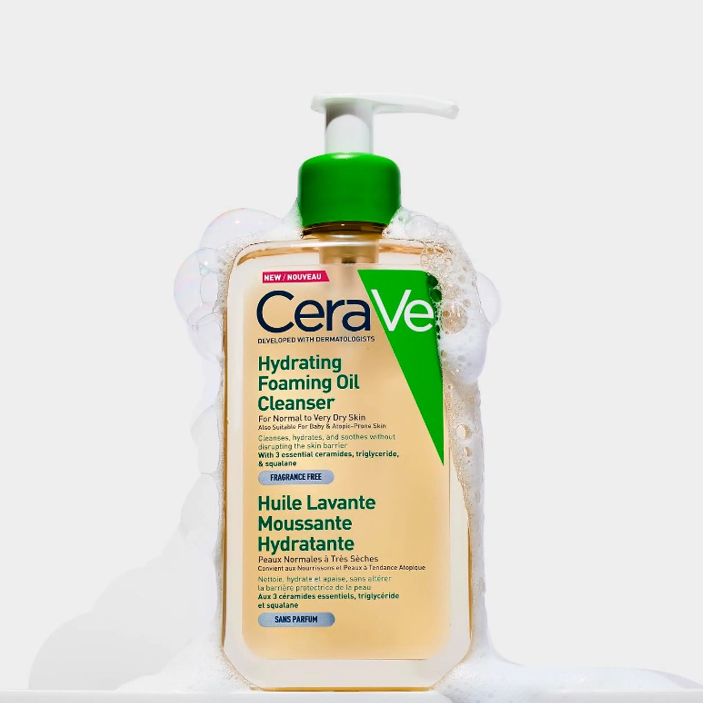CeraVe Huile Lavante Moussante Hydratante 473ml