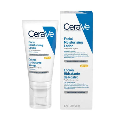CeraVe Pack Peau Sensible : Crème Moussante Nettoyante Hydratante 236ml + Crème Hydratante Visage SPF30 50ml + Crème Contour des Yeux 14ml