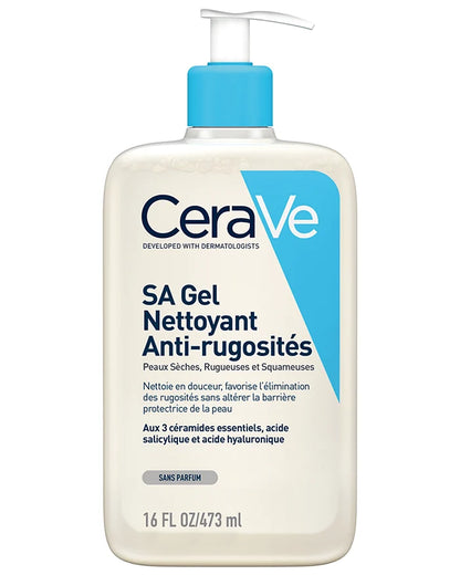 CeraVe SA Gel Nettoyant Anti-Rugosités 236ml