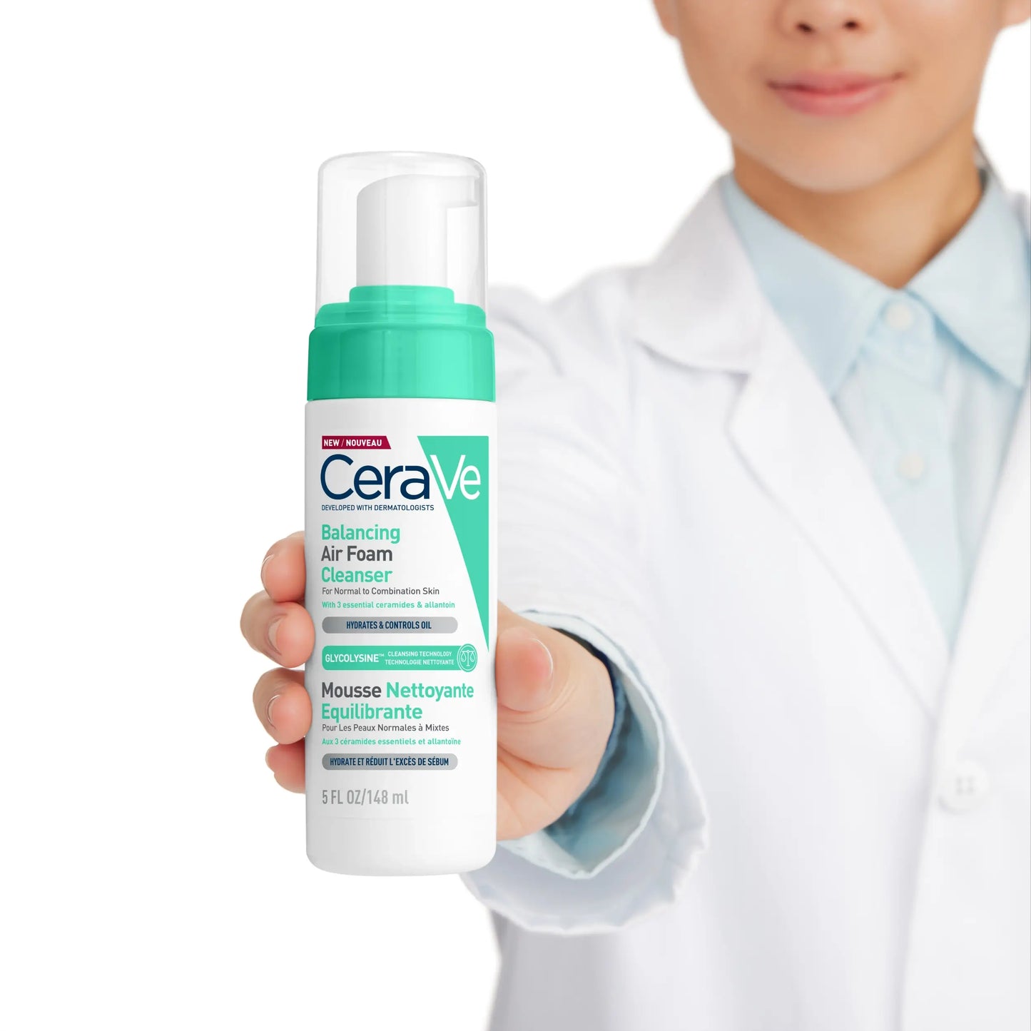 CeraVe Mousse Nettoyante Équilibrante 148ml