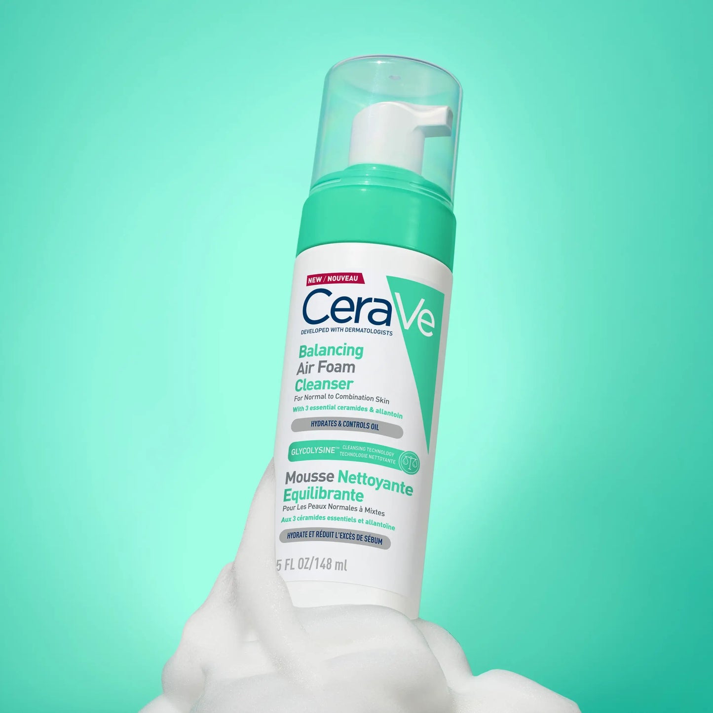 CeraVe Mousse Nettoyante Équilibrante 148ml