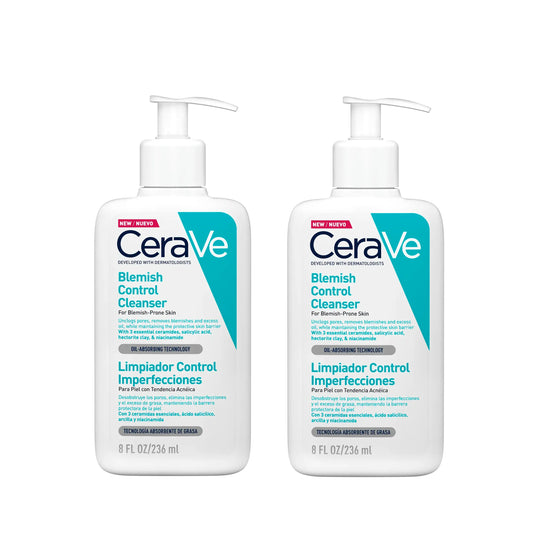 CeraVe Gel Nettoyant Anti-Imperfections Lot de 2x236ml
