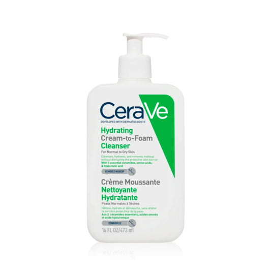 CeraVe Crème Moussante Nettoyante Hydratante 473ml