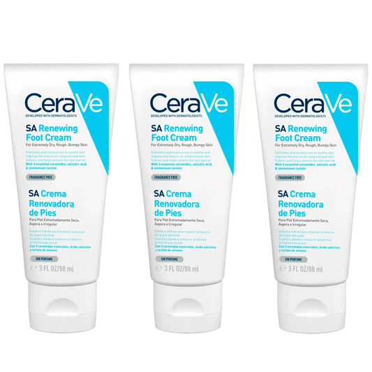 CeraVe SA Crème Pieds Réparatrice Lot de 3x88ml