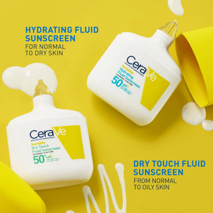 CeraVe Fluide Solaire Invisible Toucher Sec SPF50 50ml