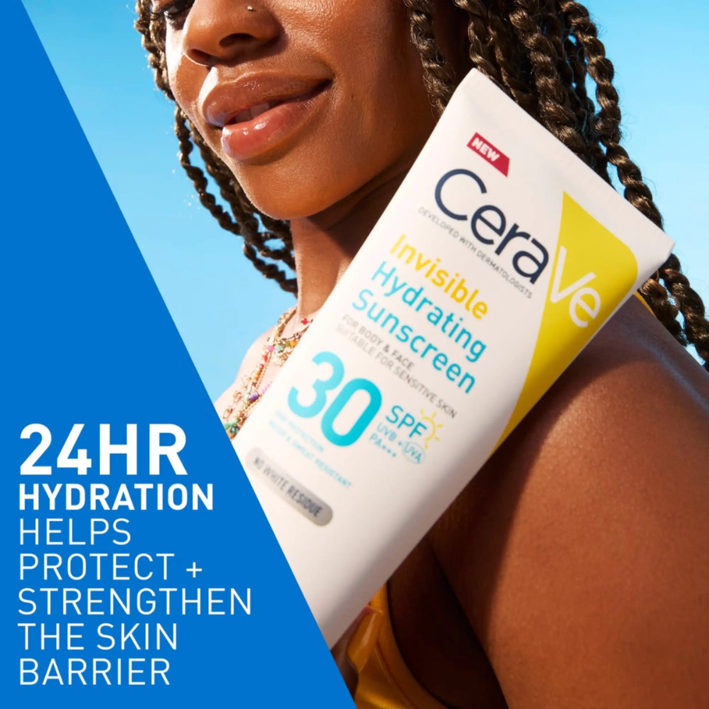 CeraVe Fluide Solaire Hydratant Invisible SPF30 75ml