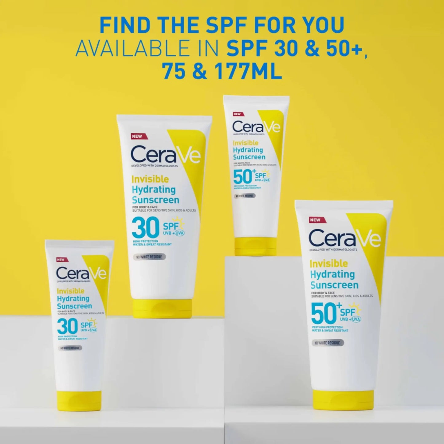 CeraVe Fluide Solaire Hydratant Invisible SPF50+ 75ml